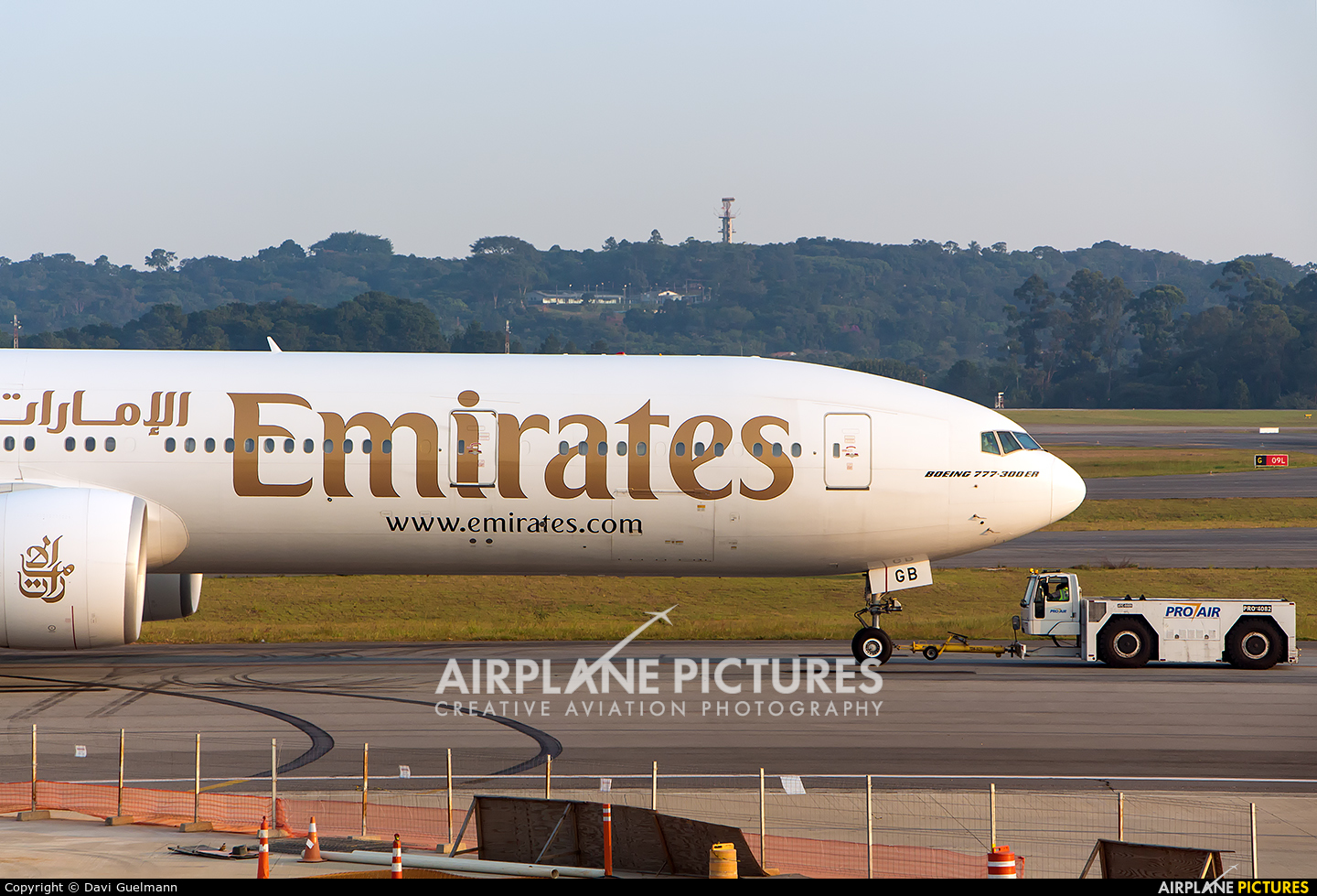Emirates Airlines A6-EGB aircraft at São Paulo - Guarulhos