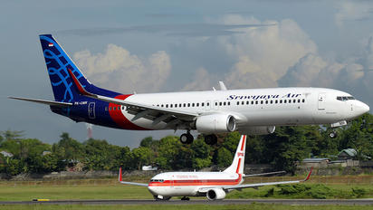 PK-CMR - Sriwajaya Air Boeing 737-800
