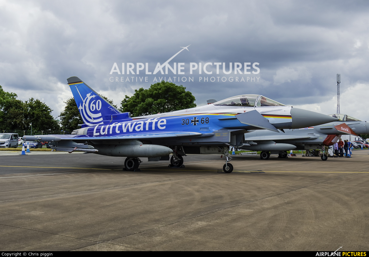 Germany - Air Force 30+68 aircraft at Fairford