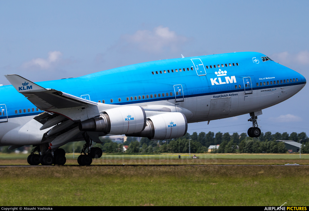 KLM PH-BFE aircraft at Amsterdam - Schiphol