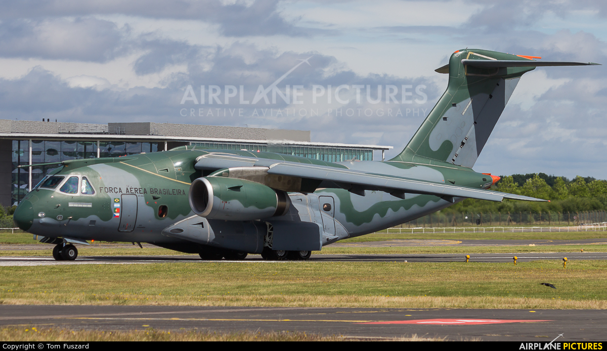 Brazil - Air Force PT-ZNF aircraft at Farnborough