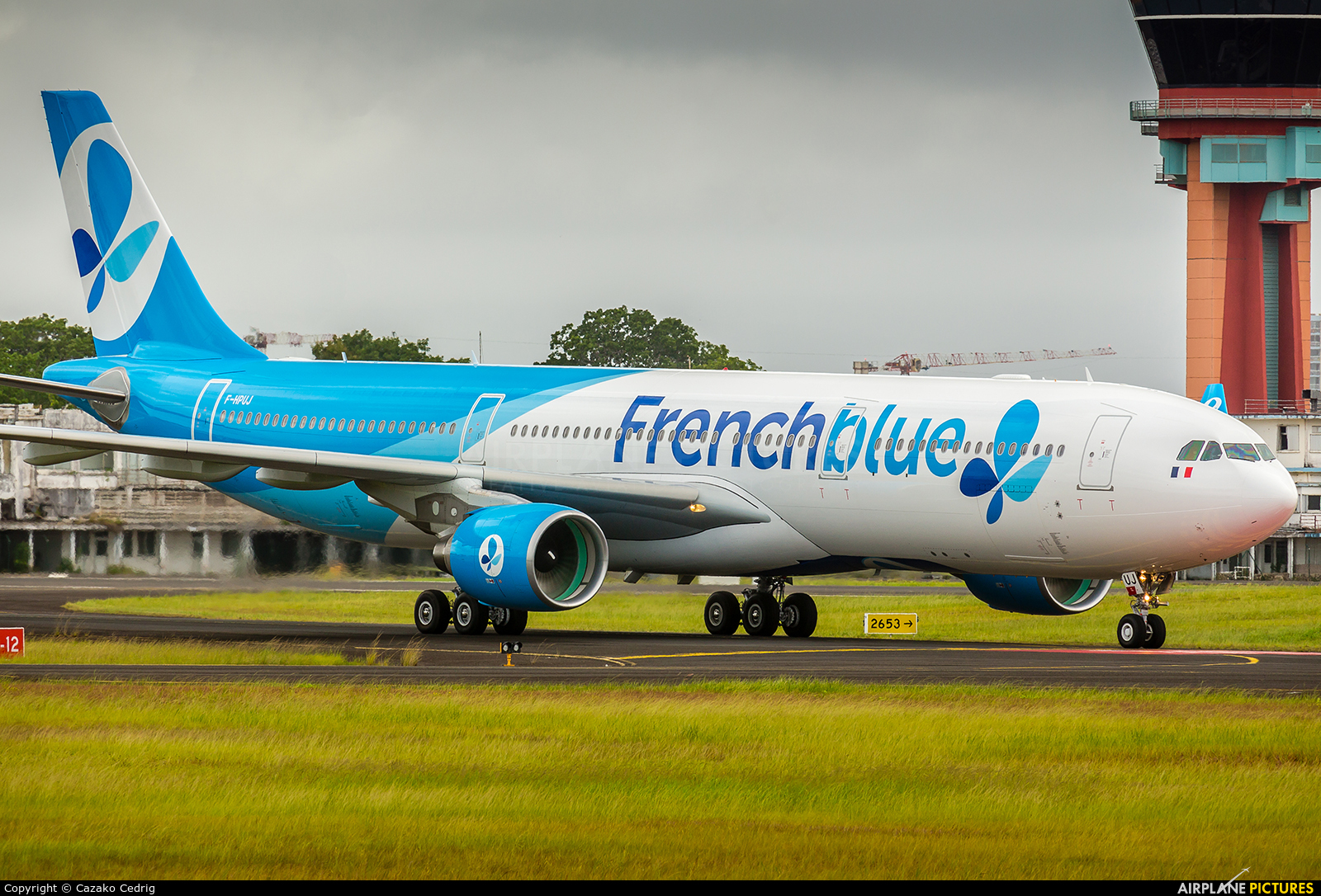 French Blue F-HPUJ aircraft at Guadeloupe - Pointe-à-Pitre