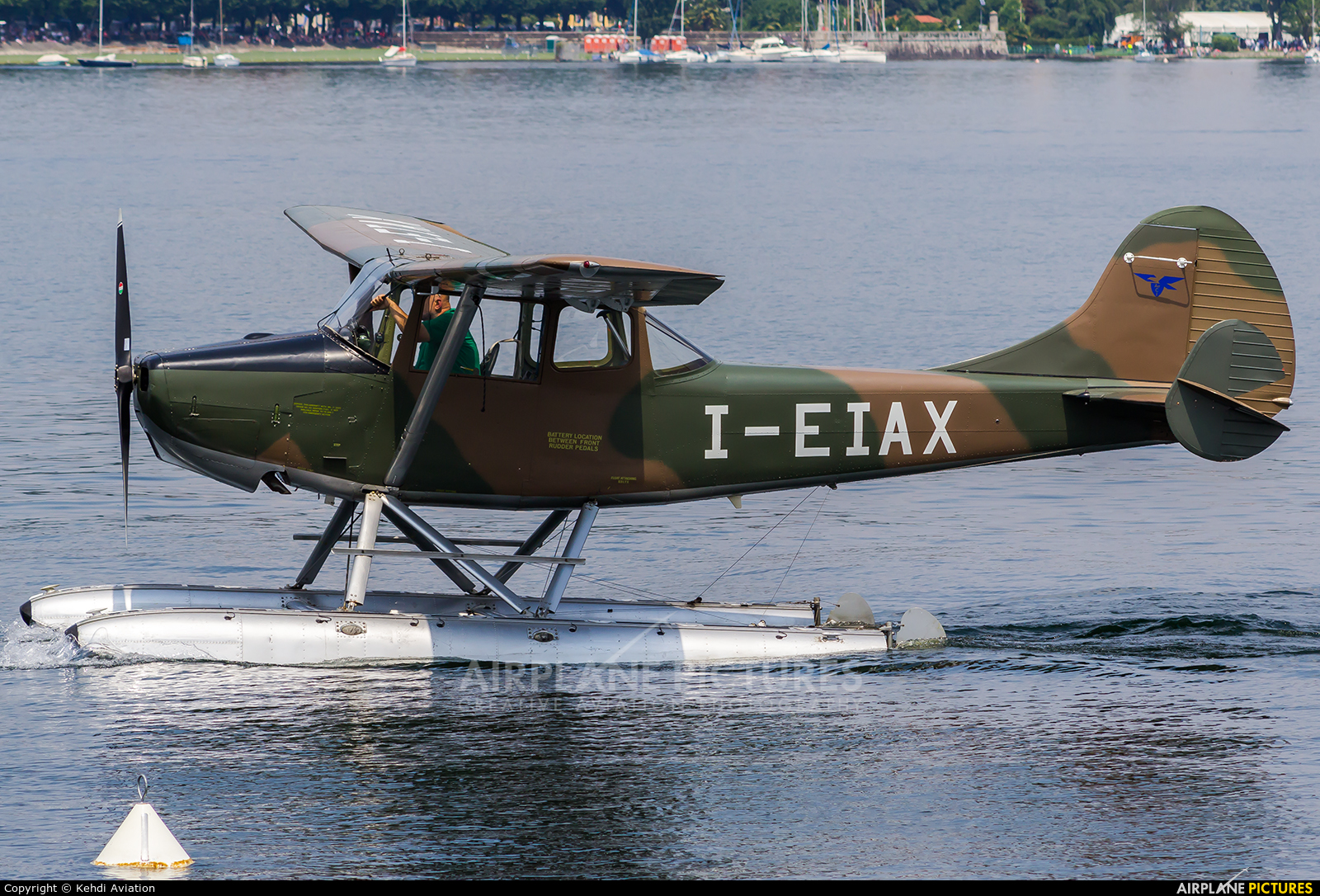 Private I-EIAX aircraft at Off Airport - Italy