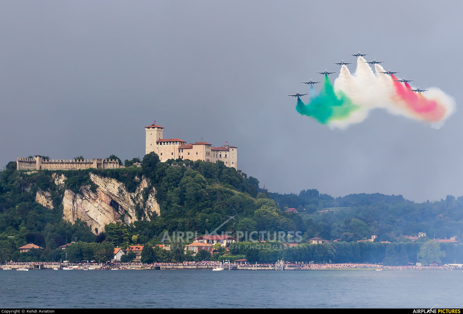 Italy - Air Force "Frecce Tricolori" - aircraft at Off Airport - Italy
