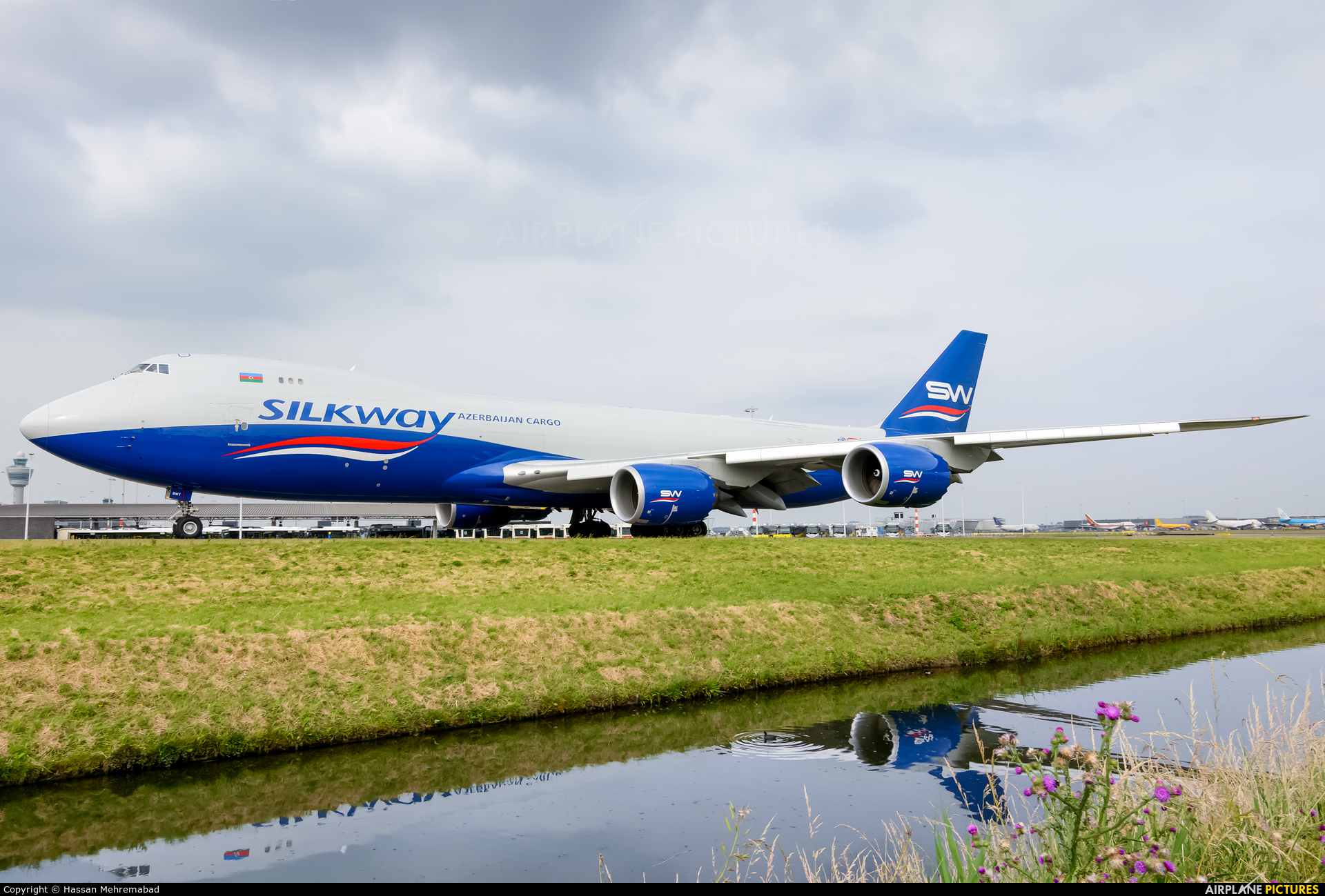 Silk Way Airlines VQ-BWY aircraft at Amsterdam - Schiphol