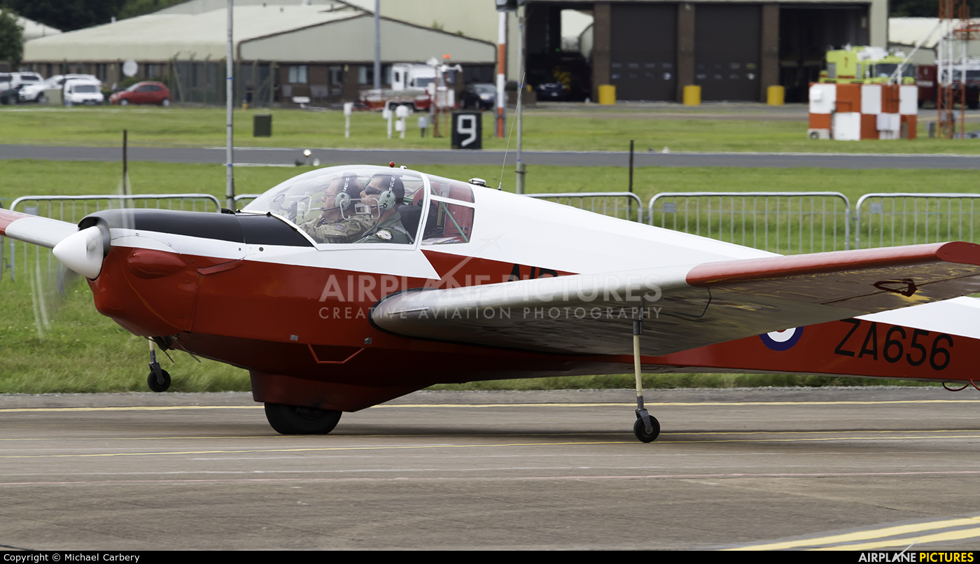 Royal Air Force: Air Cadets ZA656 aircraft at Fairford
