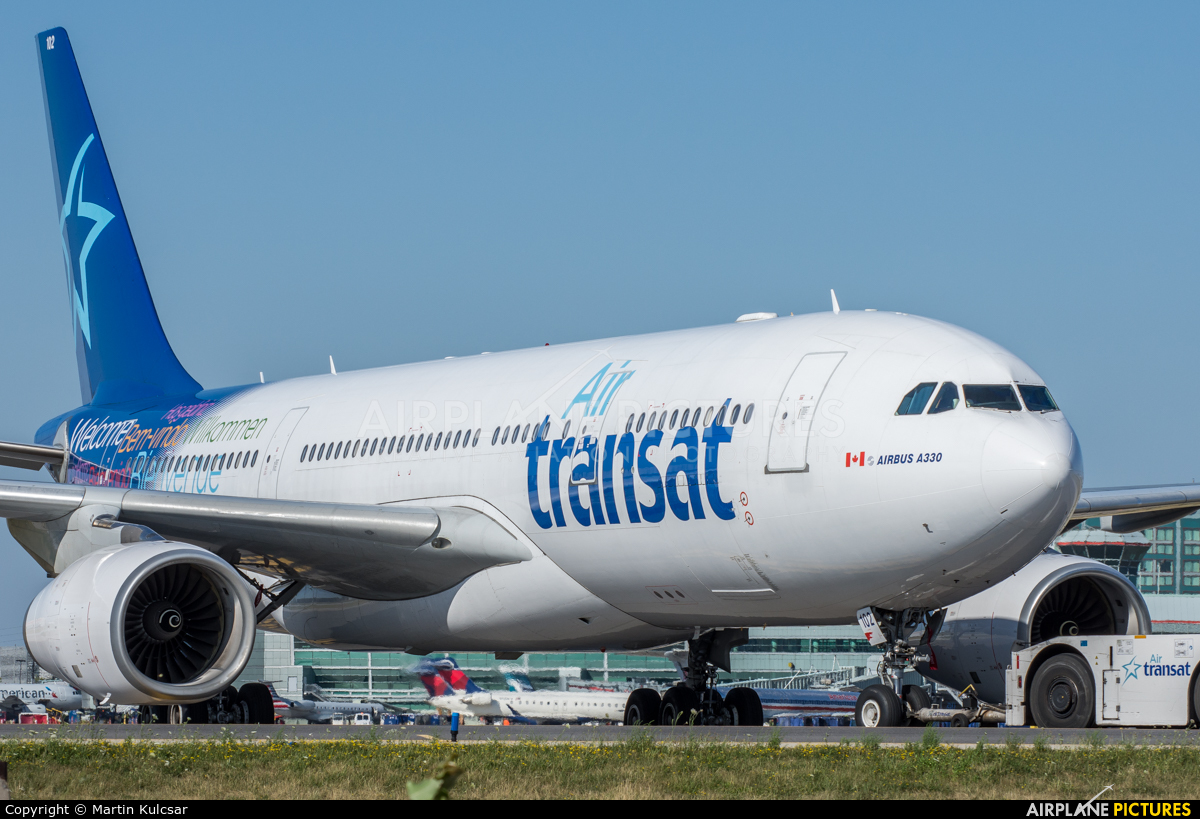 Air Transat C-GITS aircraft at Toronto - Pearson Intl, ON