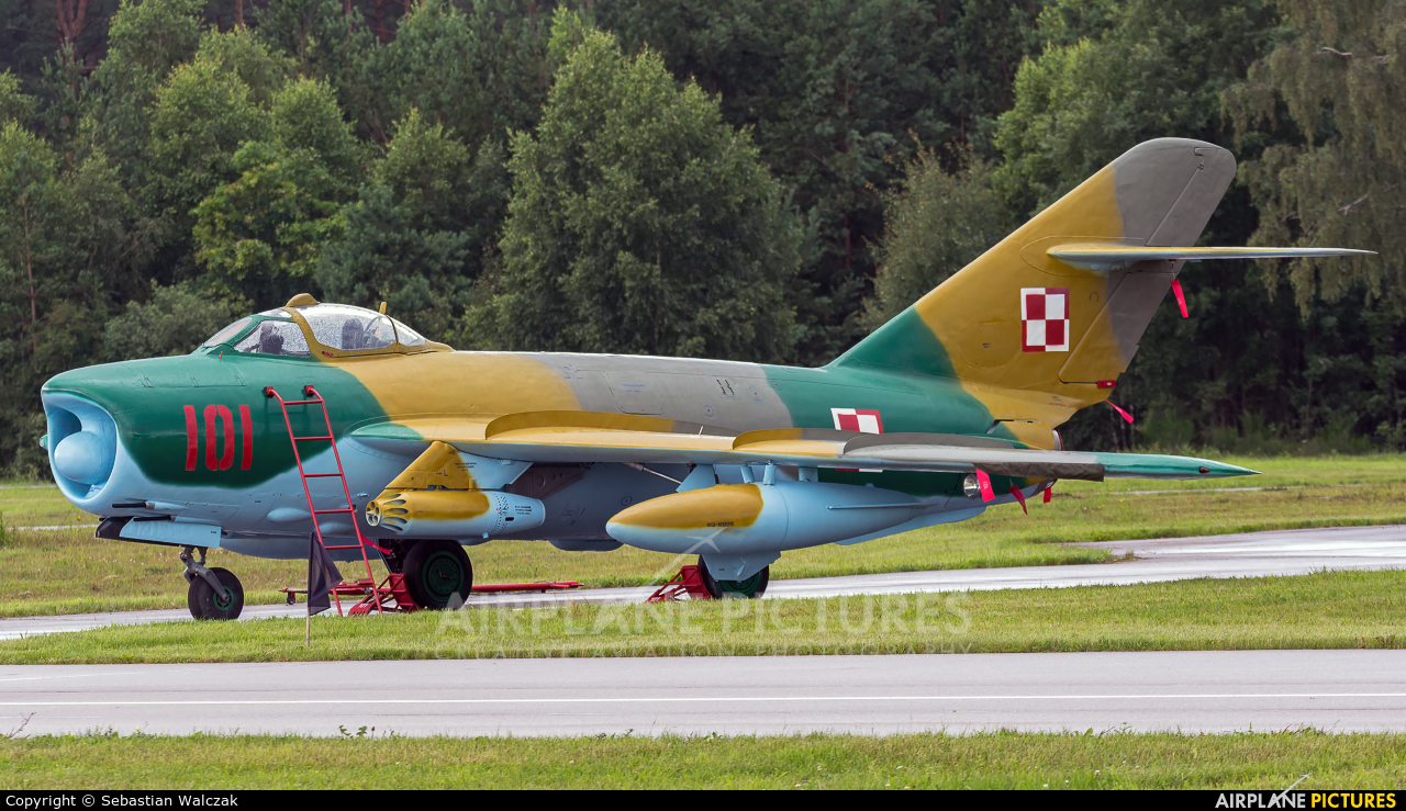 Poland - Air Force 101 aircraft at Siemirowice