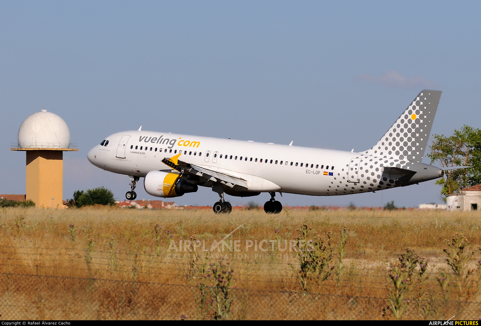 Vueling Airlines EC-LOP aircraft at Valladolid - Villanubla