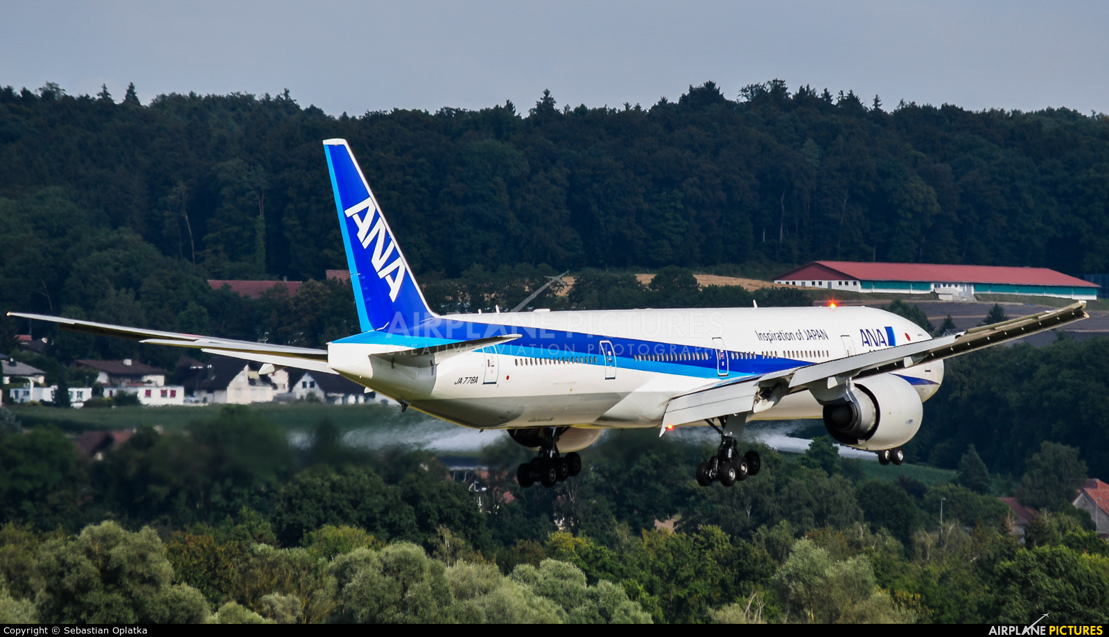 ANA - All Nippon Airways JA778A aircraft at Zurich