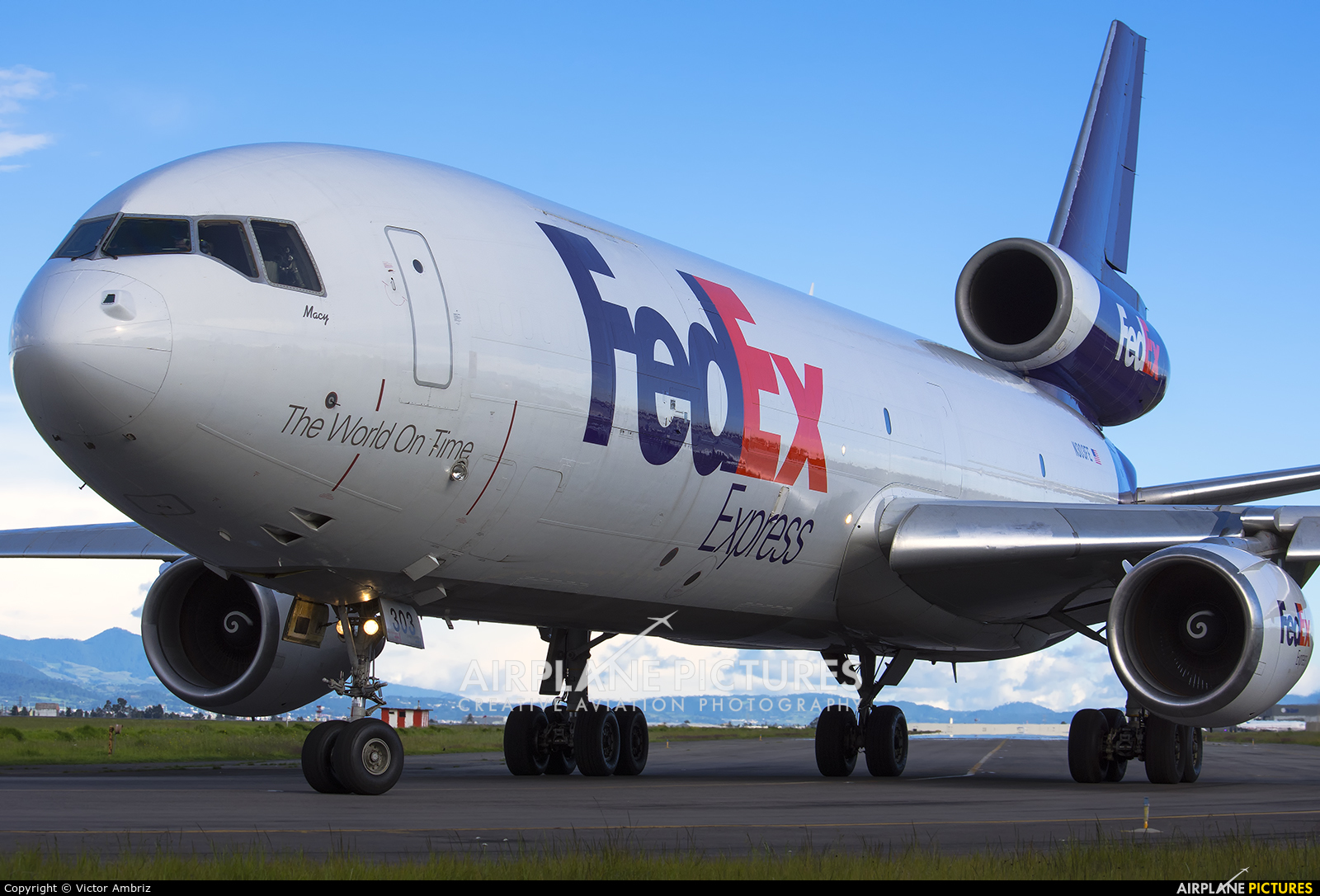 FedEx Federal Express N303FE aircraft at Toluca Intl