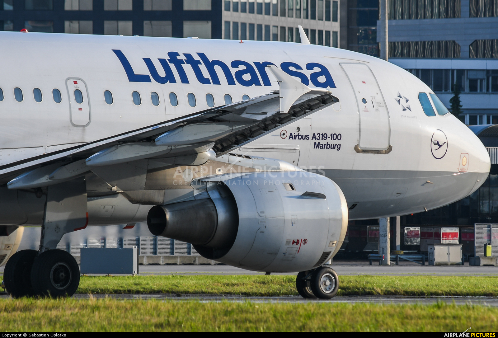 Lufthansa D-AILL aircraft at Zurich