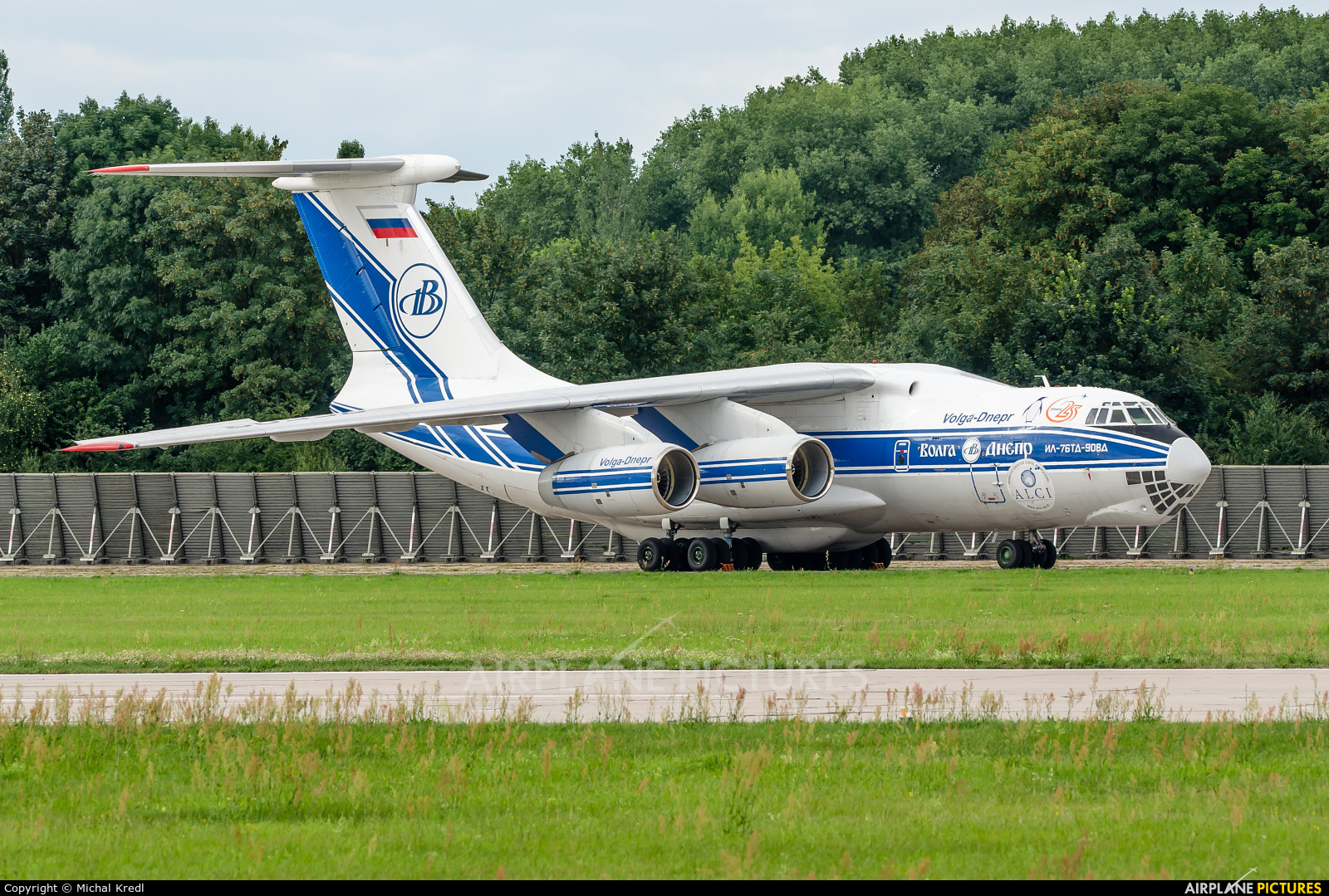 Volga Dnepr Airlines RA-76503 aircraft at Pardubice
