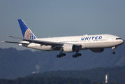 N774UA - United Airlines Boeing 777-200 aircraft
