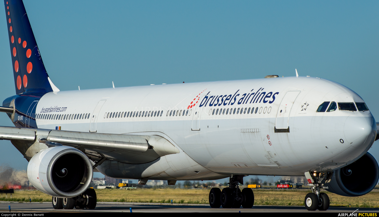 Brussels Airlines OO-SFO aircraft at Toronto - Pearson Intl, ON