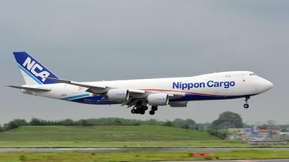 JA13KZ - Nippon Cargo Airlines Boeing 747-8F