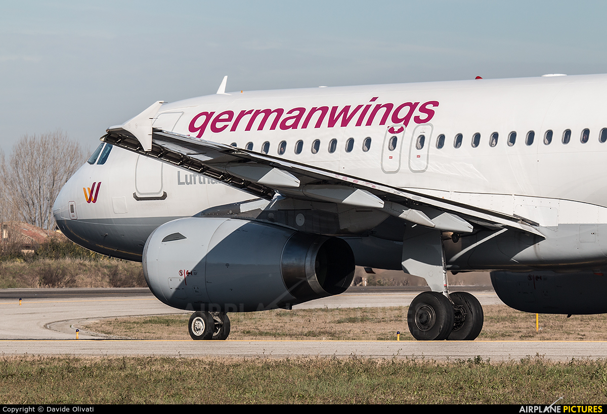 Germanwings D-AIQK aircraft at Bologna - Borgo Panigale