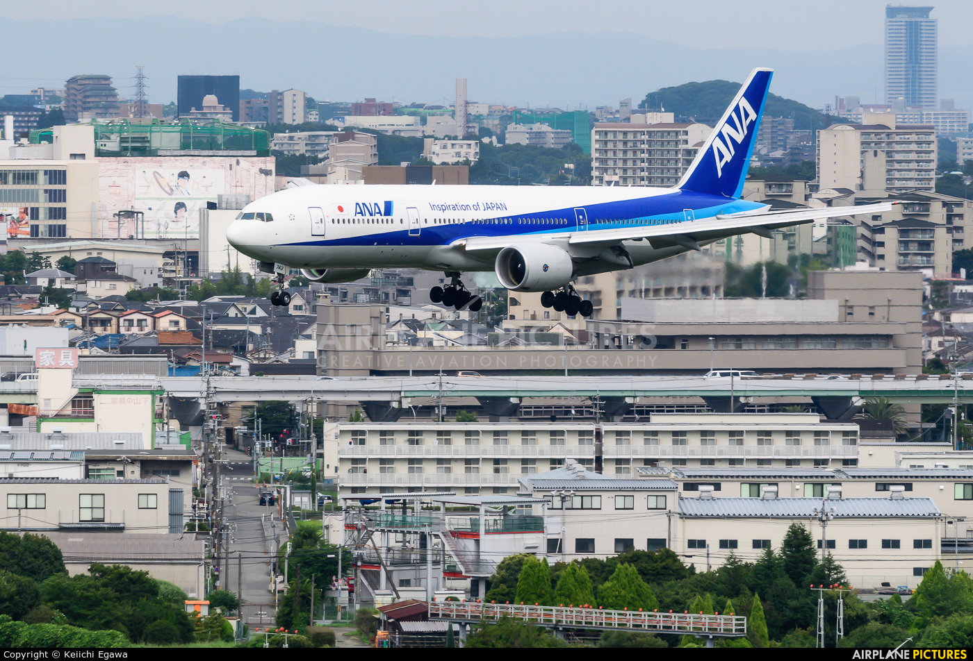 ANA - All Nippon Airways JA743A aircraft at Osaka - Itami Intl