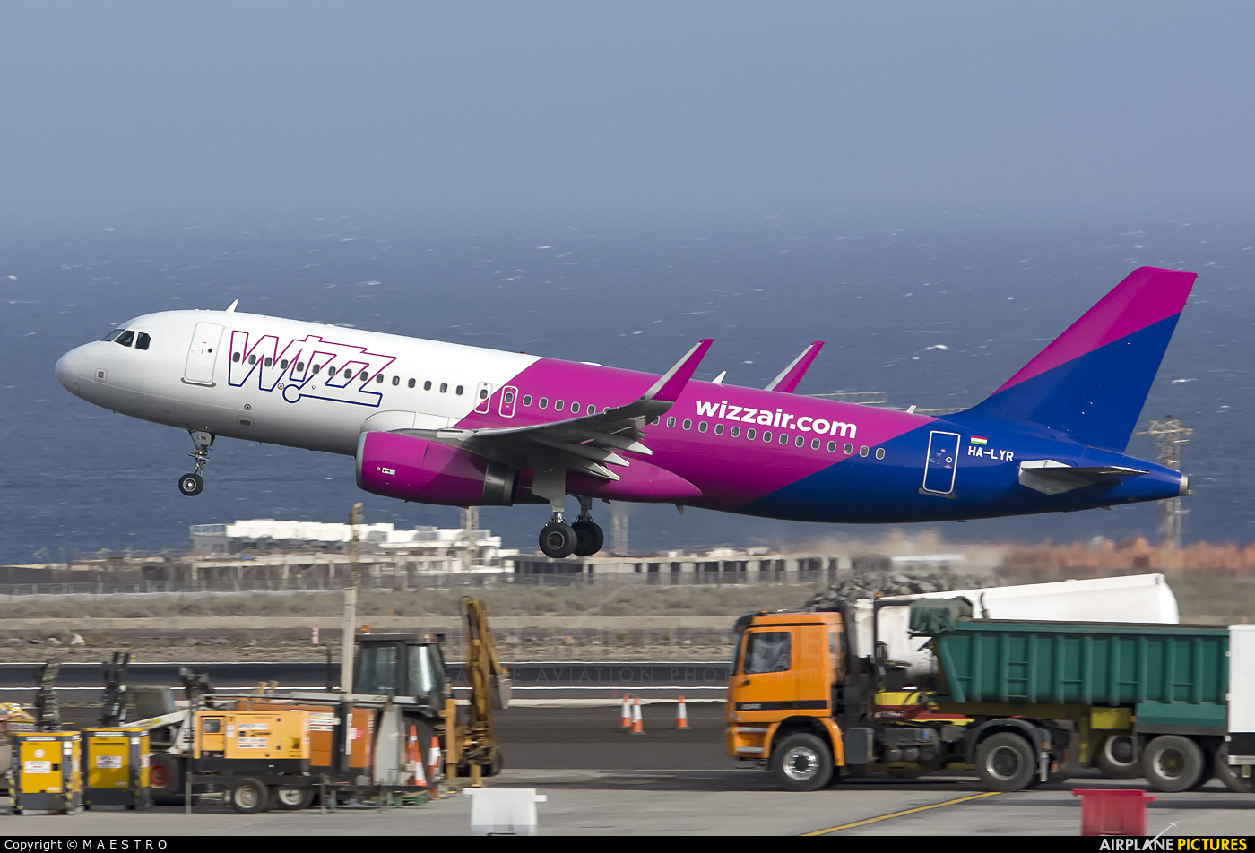 Wizz Air HA-LYR aircraft at Tenerife Sur - Reina Sofia