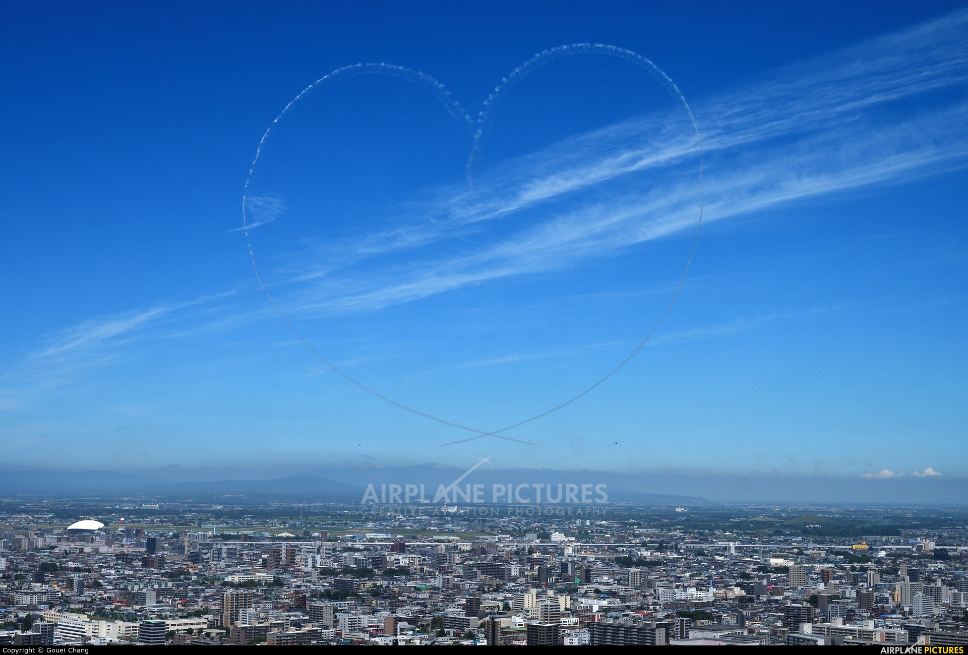Japan - ASDF: Blue Impulse - aircraft at Sapporo - Okadama