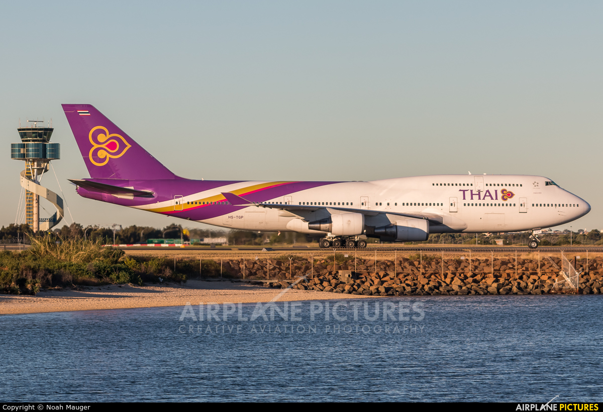 Thai Airways HS-TGP aircraft at Sydney - Kingsford Smith Intl, NSW