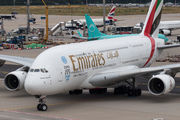 A6-EOO - Emirates Airlines Airbus A380 aircraft
