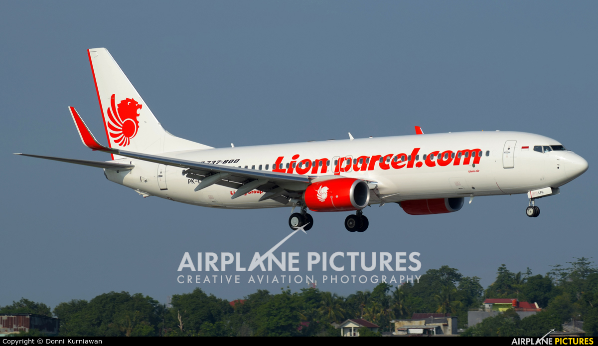 Lion Airlines PK-LPL aircraft at Off Airport - Indonesia