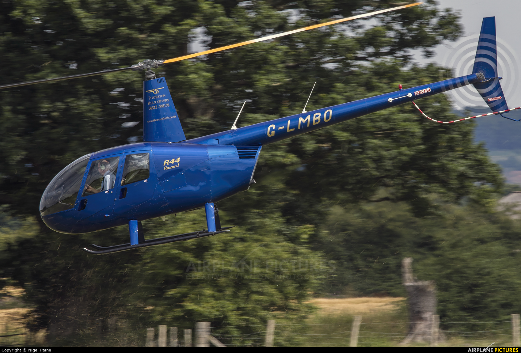 Thurston Helicopters G-LMBO aircraft at Lashenden / Headcorn
