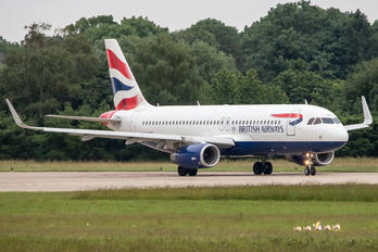 G-EUYT - British Airways Airbus A320