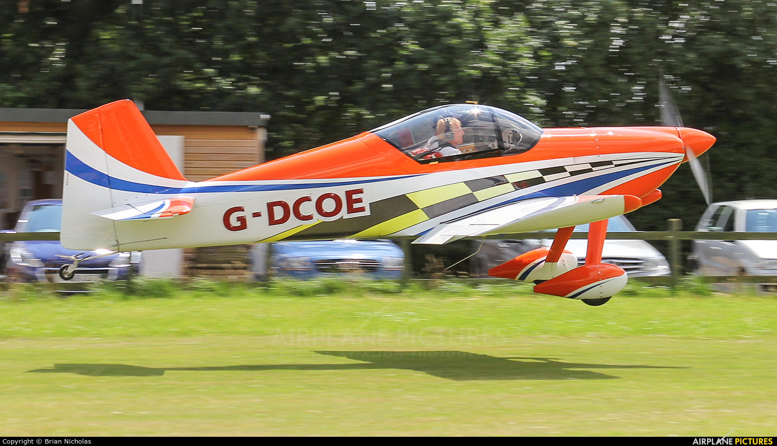 Private G-DCOE aircraft at Stoke Golding