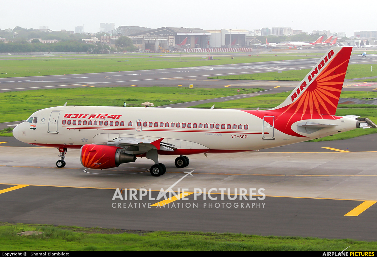 Air India VT-SCP aircraft at Mumbai - Chhatrapati Shivaji Intl