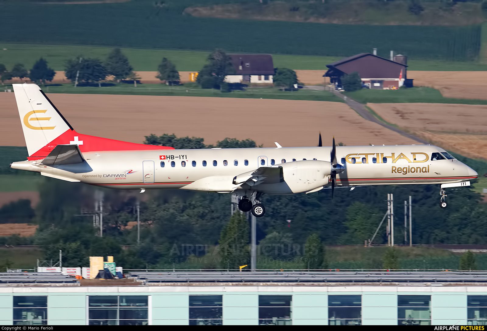Etihad Regional - Darwin Airlines HB-IYI aircraft at Zurich