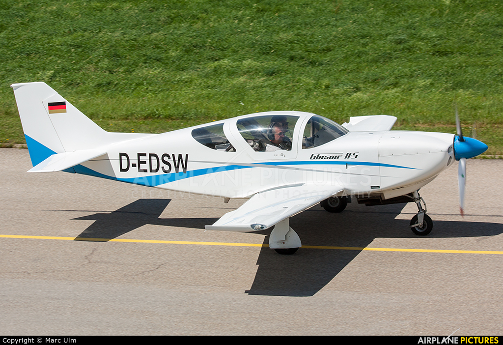 Private D-EDSW aircraft at Augsburg