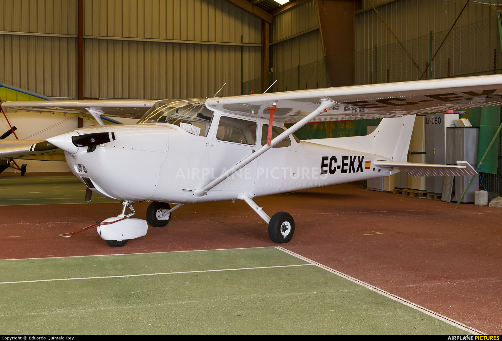 Private EC-EKX aircraft at Lugo - Rozas