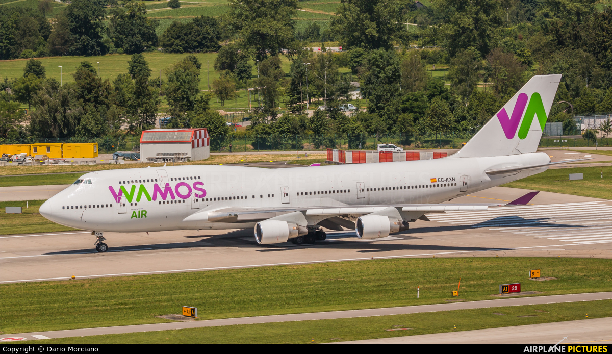Wamos Air EC-KXN aircraft at Zurich