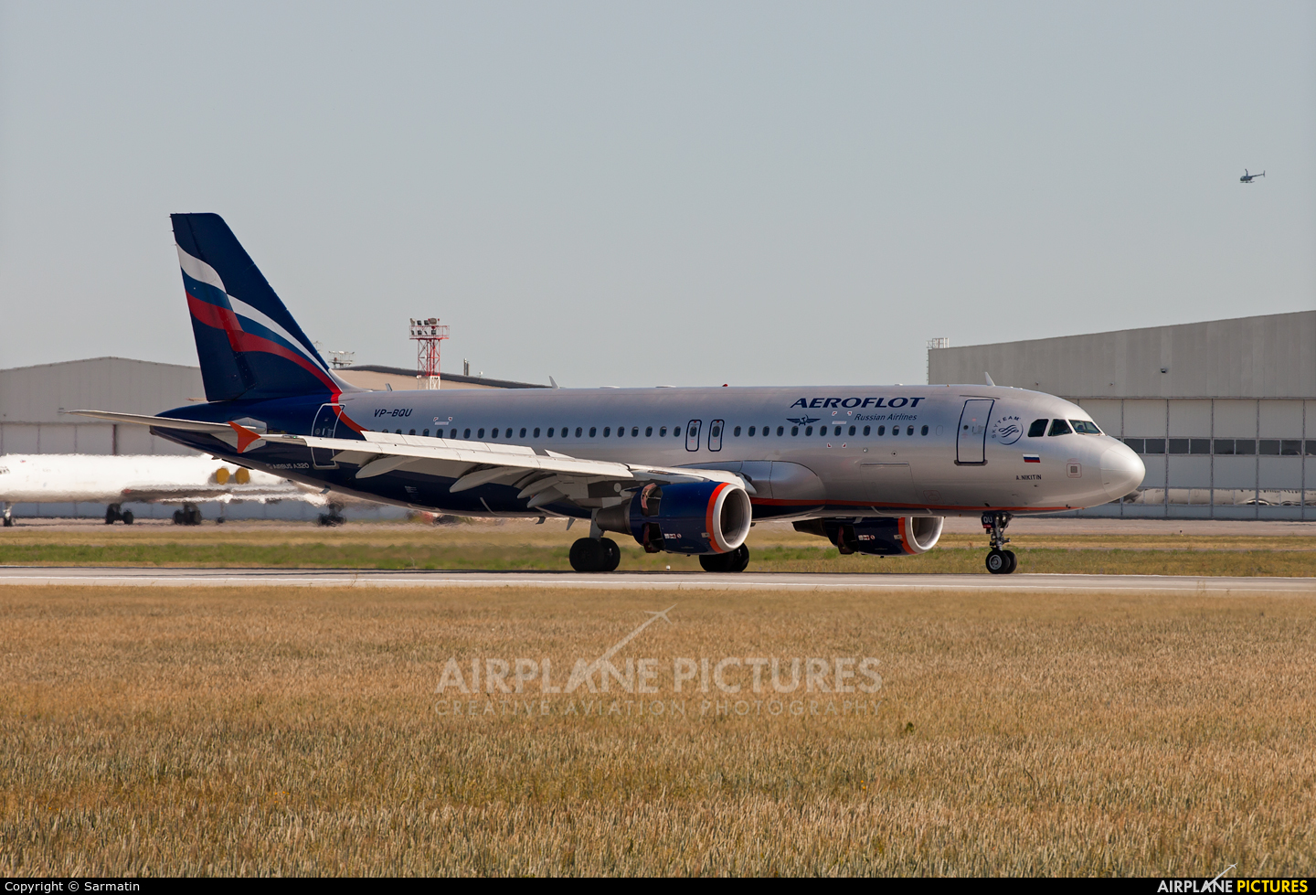 Aeroflot VP-BQU aircraft at Kazan