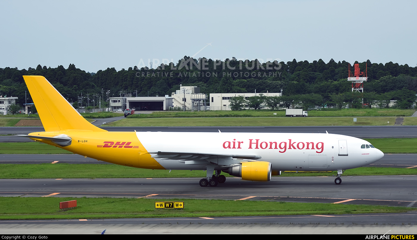 Air Hong Kong B-LDH aircraft at Tokyo - Narita Intl