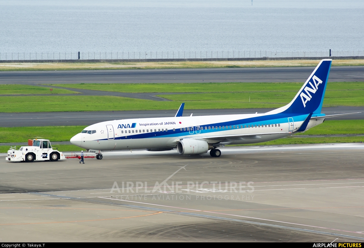 ANA - All Nippon Airways JA55AN aircraft at Tokyo - Haneda Intl
