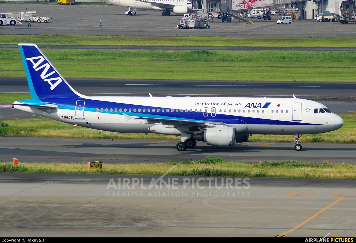 ANA - All Nippon Airways JA8609 aircraft at Tokyo - Haneda Intl
