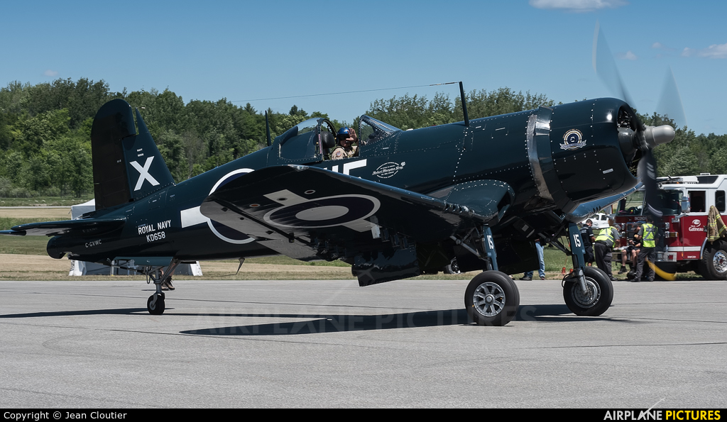 Vintage Wings of Canada C-GVWC aircraft at Gatineau-Ottawa Exec, ON