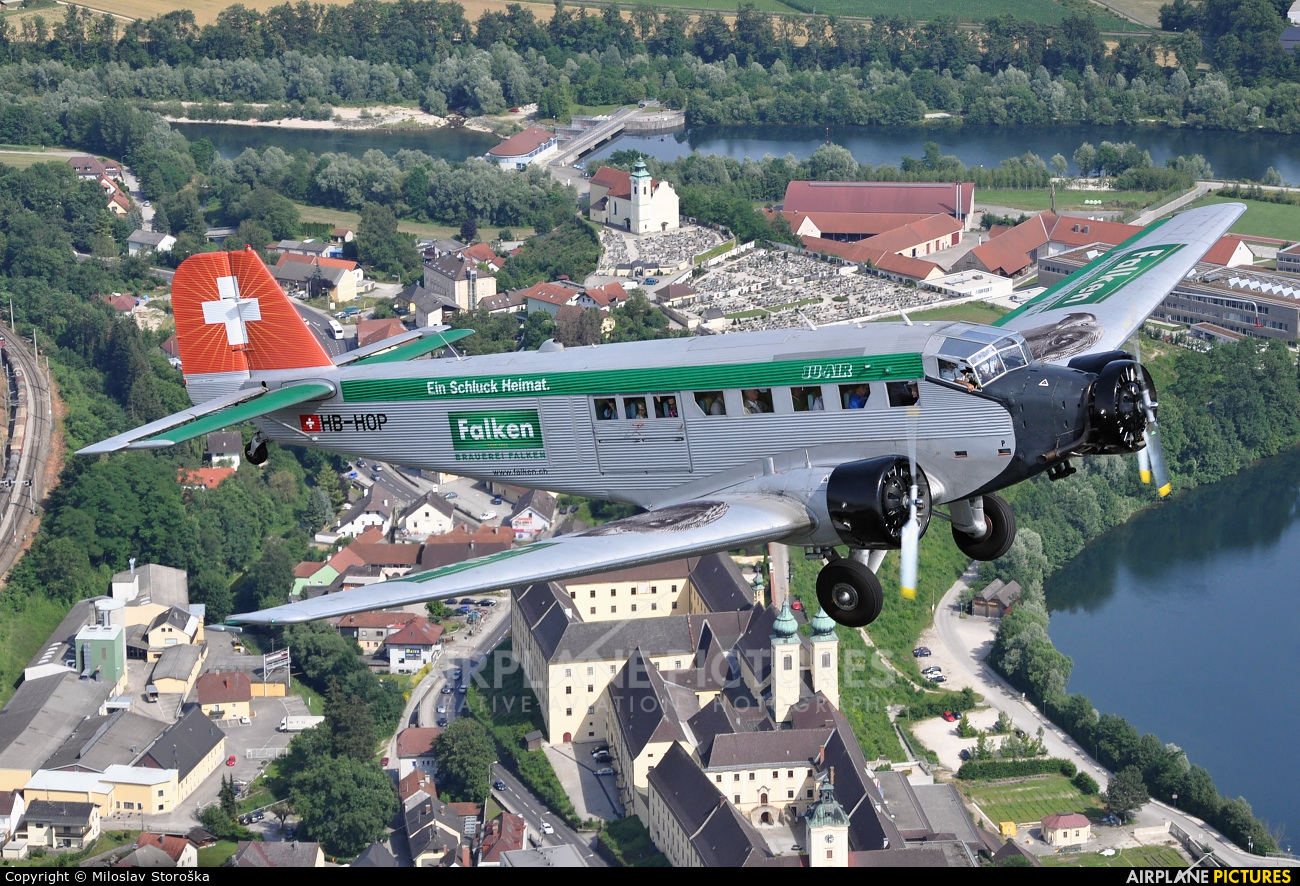 Ju-Air HB-HOP aircraft at In Flight - Austria