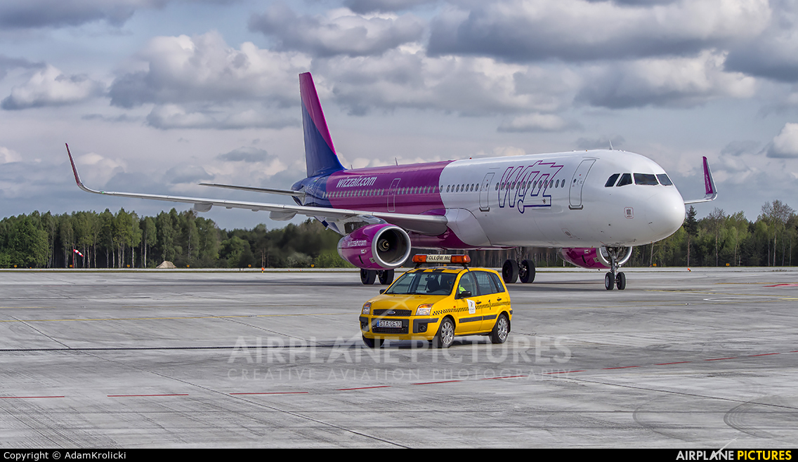 Wizz Air HA-LXA aircraft at Katowice - Pyrzowice
