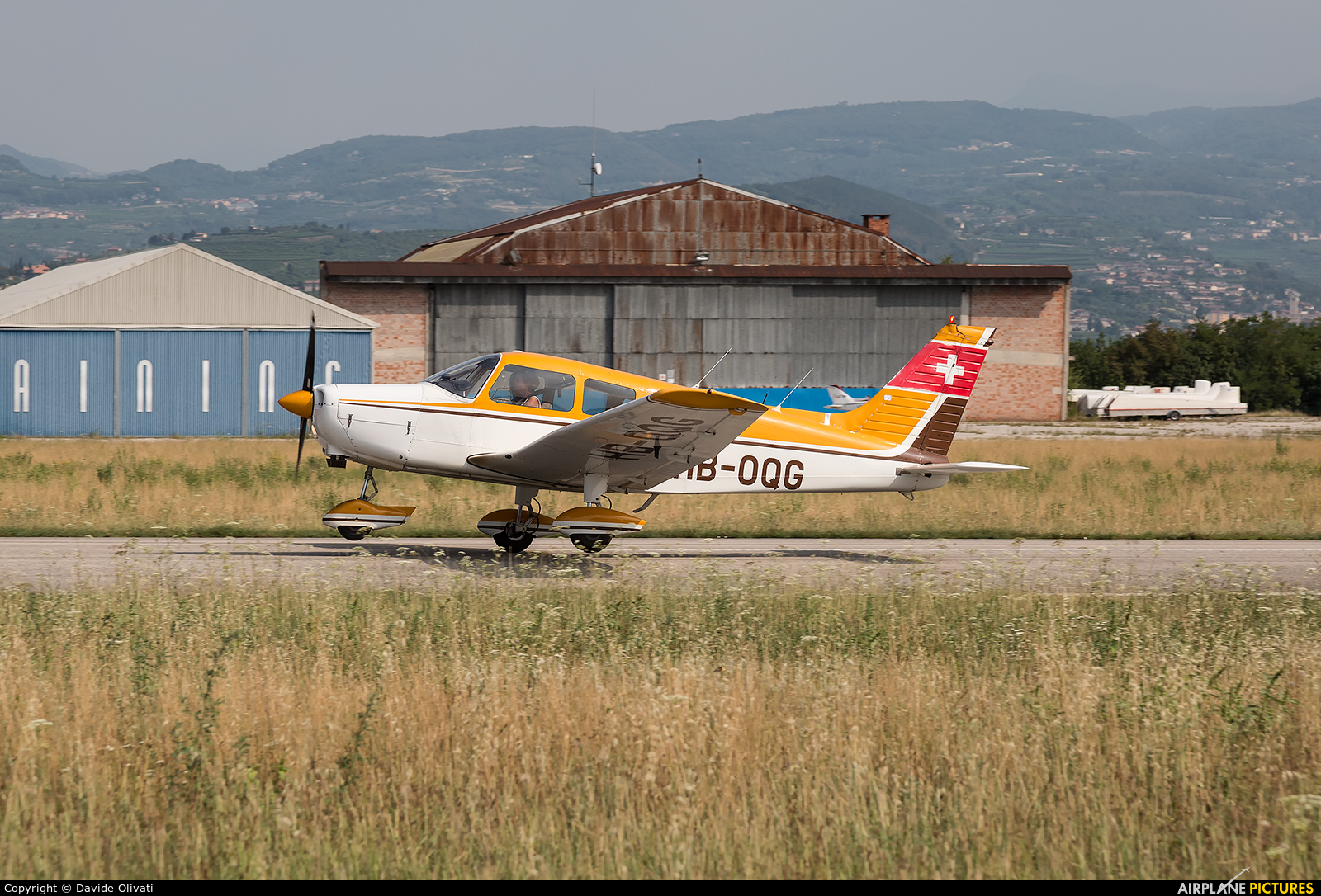Private HB-OQG aircraft at Verona - Boscomantico