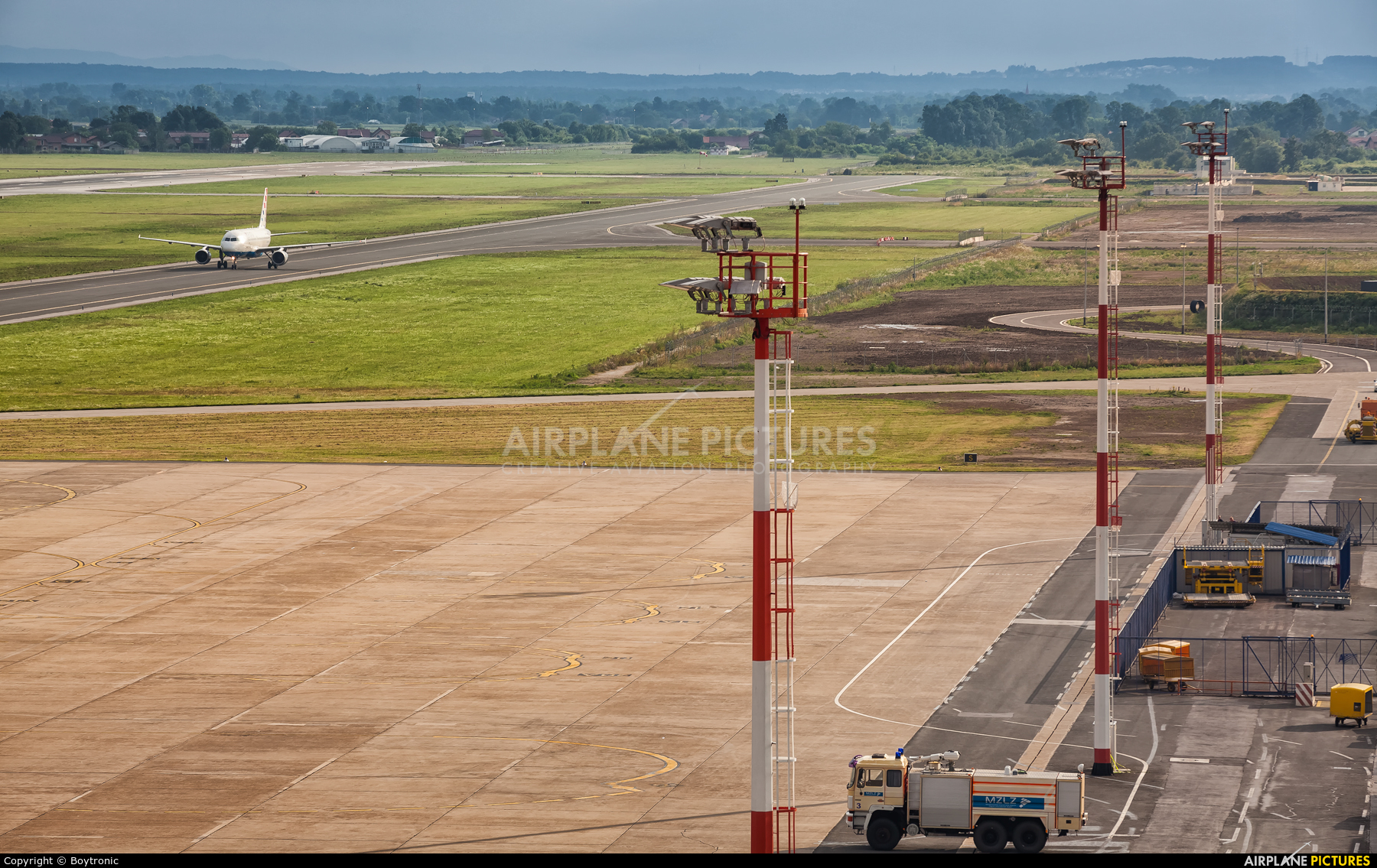- Airport Overview - aircraft at Zagreb