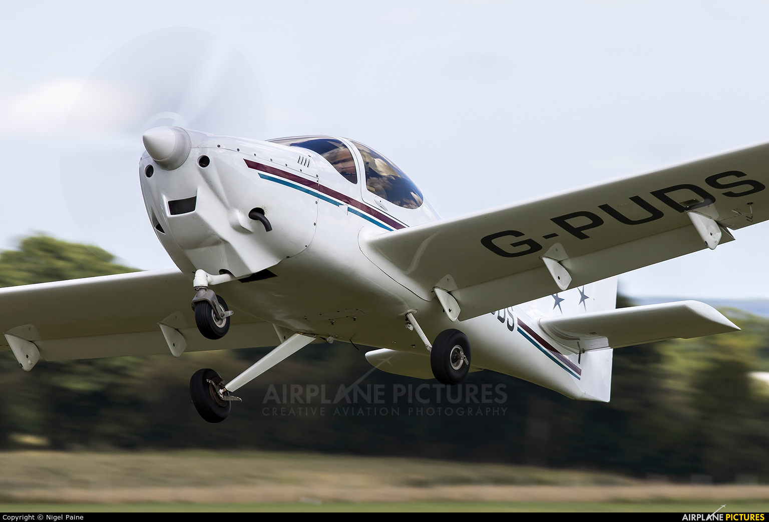 Private G-PUDS aircraft at Lashenden / Headcorn