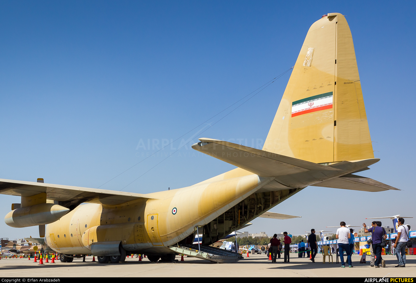 Iran - Islamic Republic Air Force 5-8501 aircraft at Tehran - Mehrabad Intl
