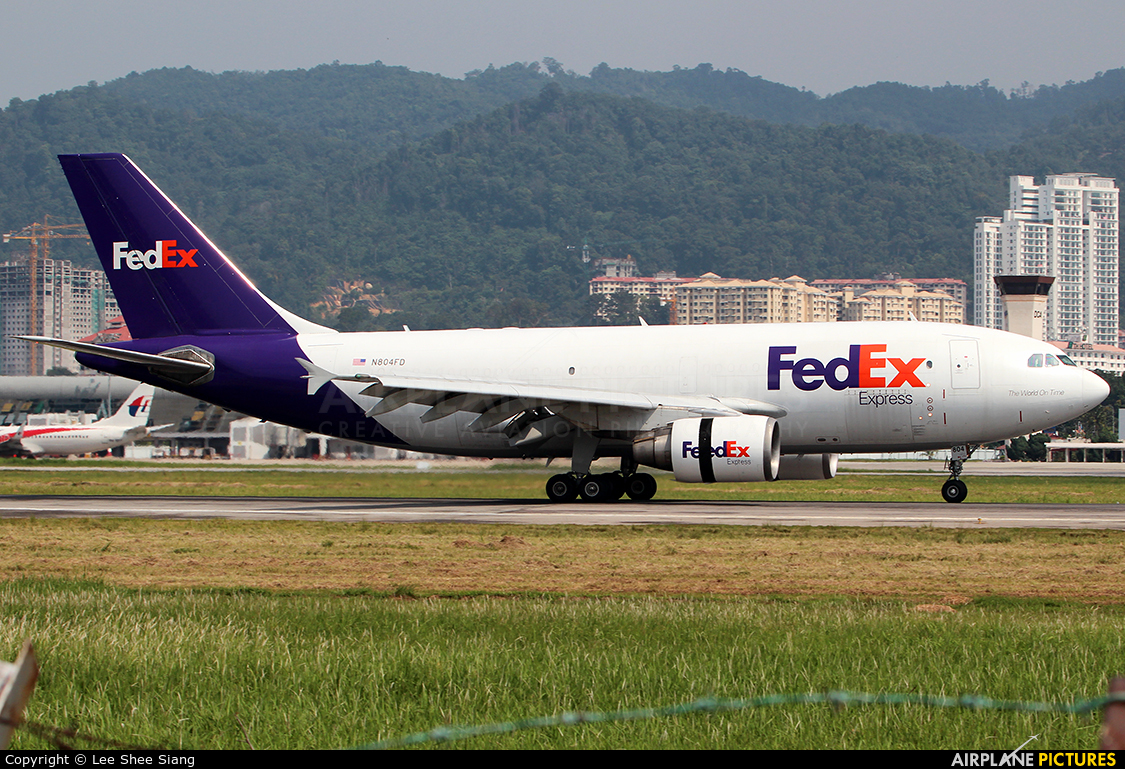 FedEx Federal Express N804FD aircraft at Penang Intl