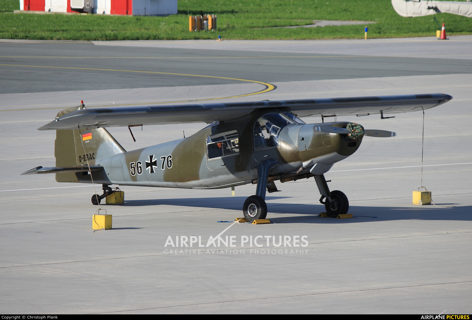 Private D-EBAC aircraft at Innsbruck