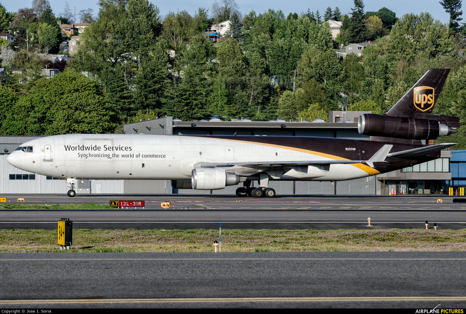 UPS - United Parcel Service N257UP aircraft at Seattle - Boeing Field / King County Intl
