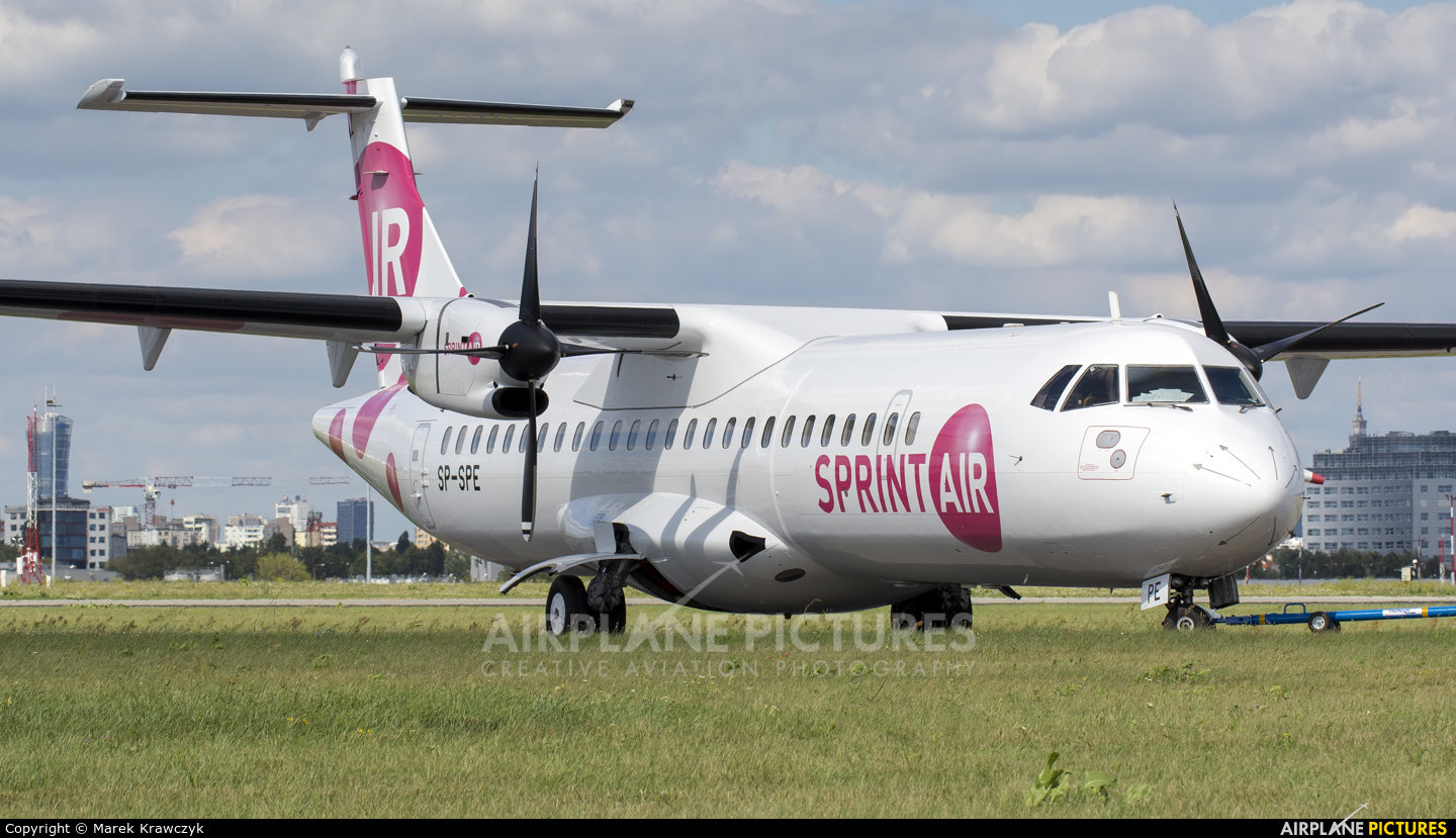 Sprint Air SP-SPE aircraft at Warsaw - Frederic Chopin